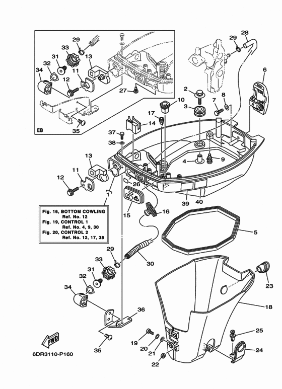 Bottom cowling