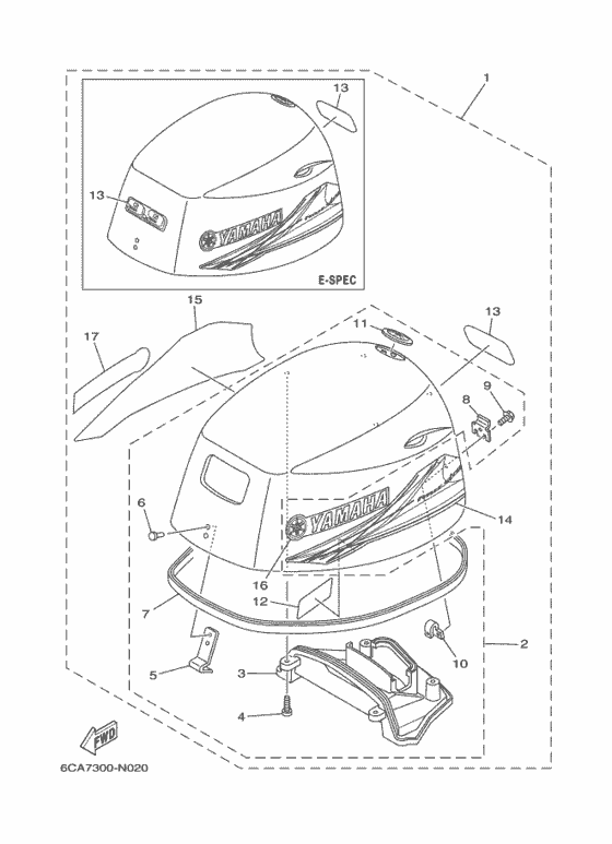 Top cowling