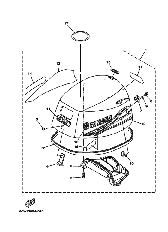 Top cowling