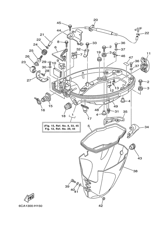 Bottom cowling