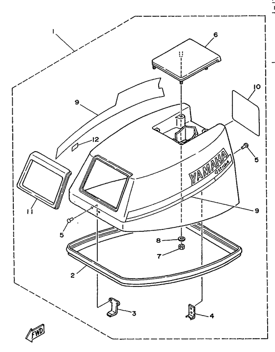 Top cowling