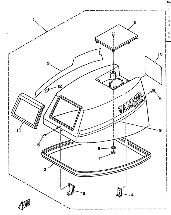Top cowling