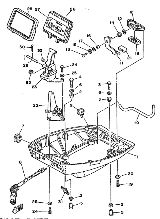 Bottom cowling