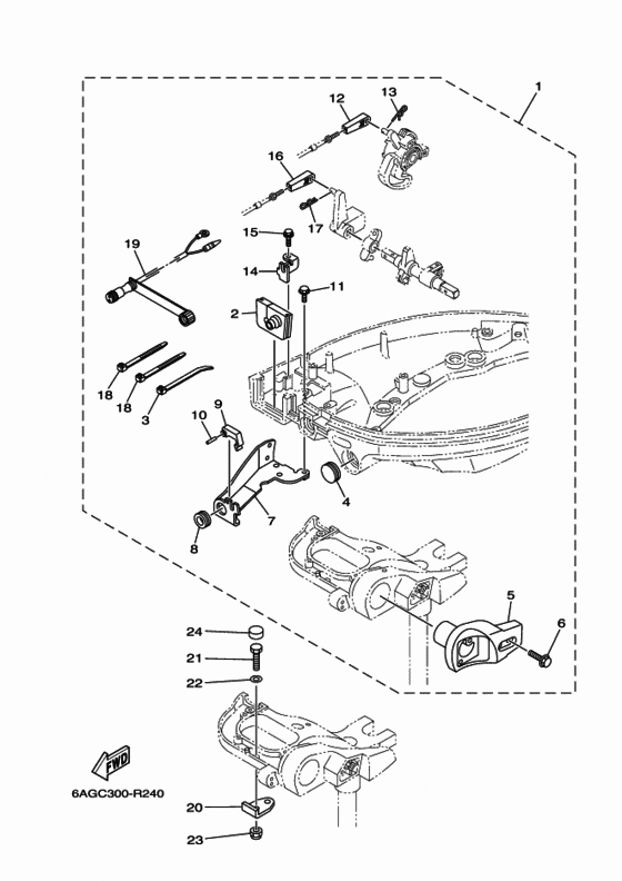 Remo con attachment