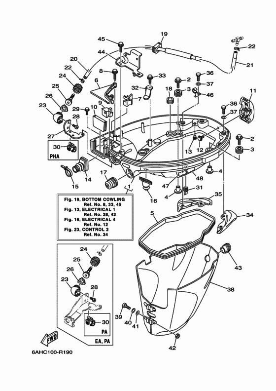 Bottom cowling