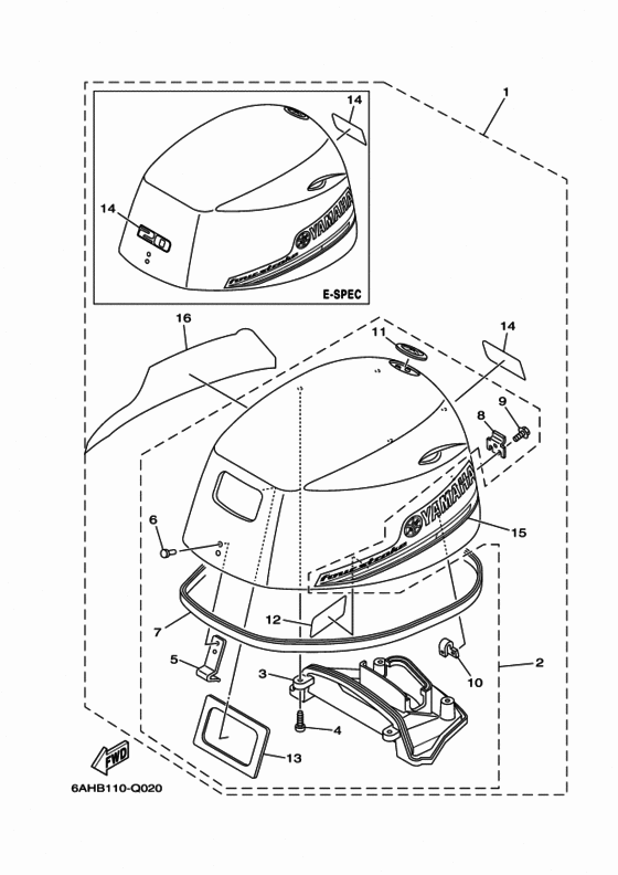 Top cowling