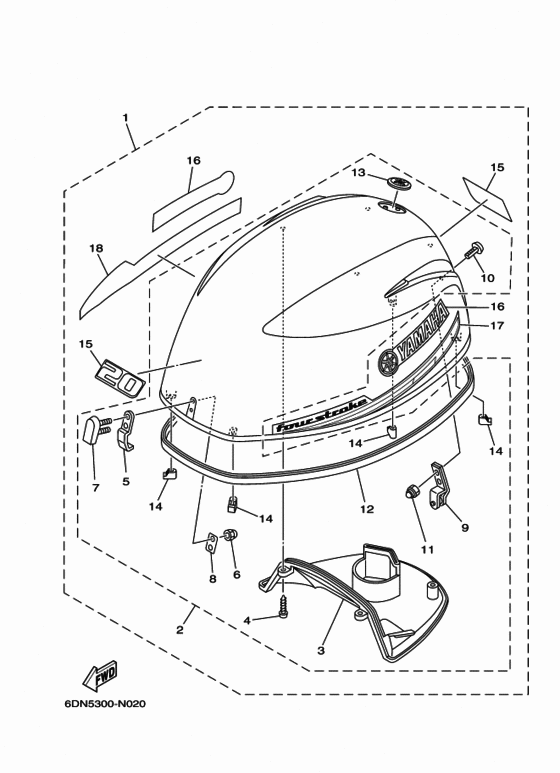 Top cowling