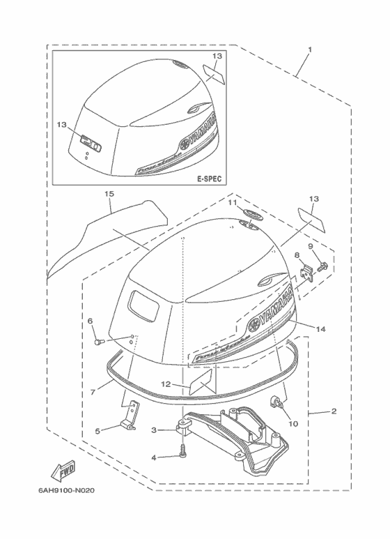 Top cowling