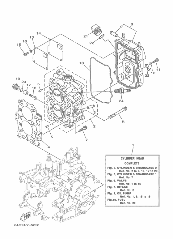 Цилиндр и картер 2