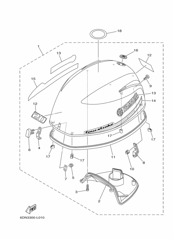 Top cowling