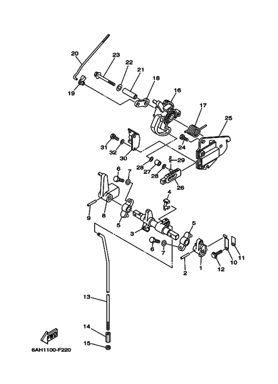 Управление в сборе