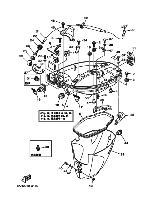 Bottom cowling