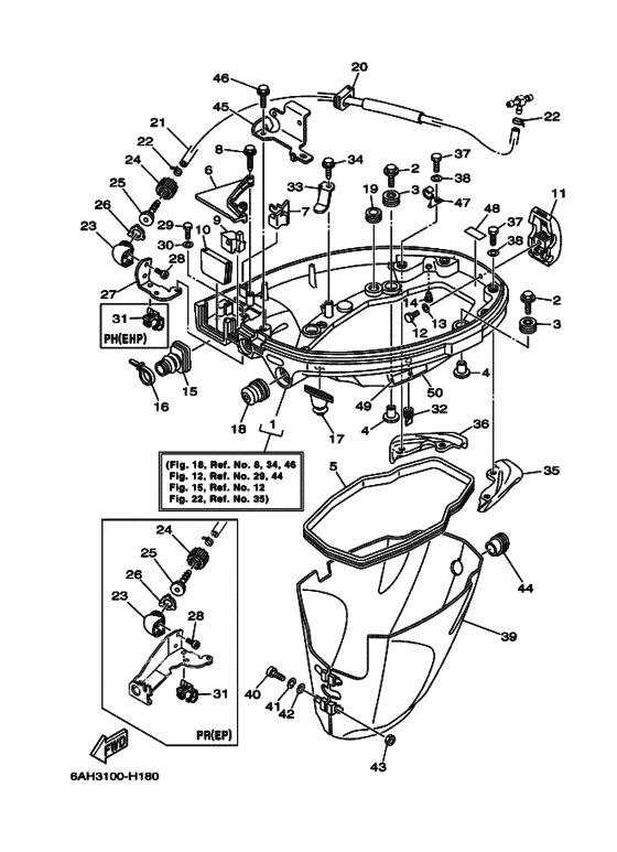 Bottom cowling