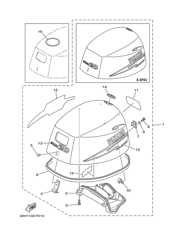 Top cowling