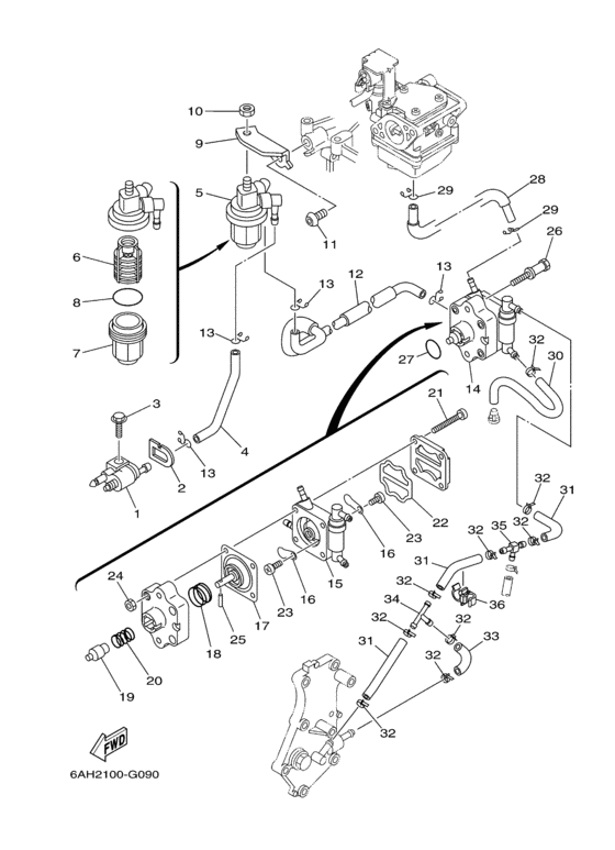 Топливный кран