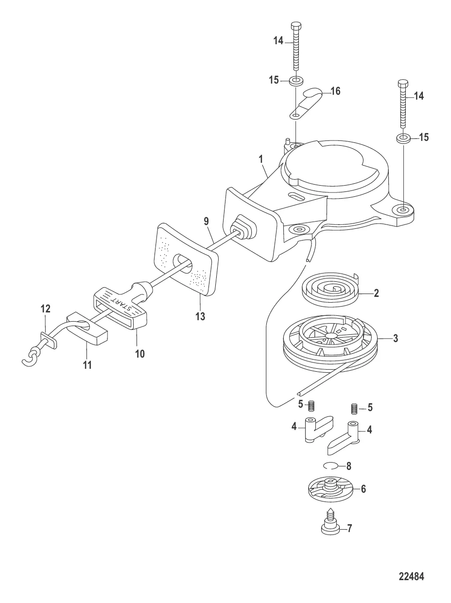 Ручной стартер