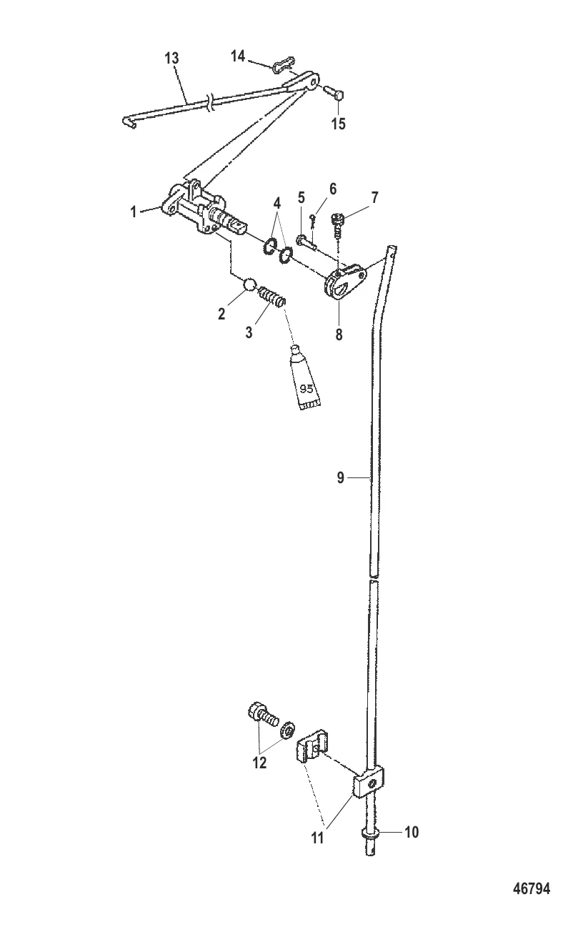 Компоненты механизма переключения передач