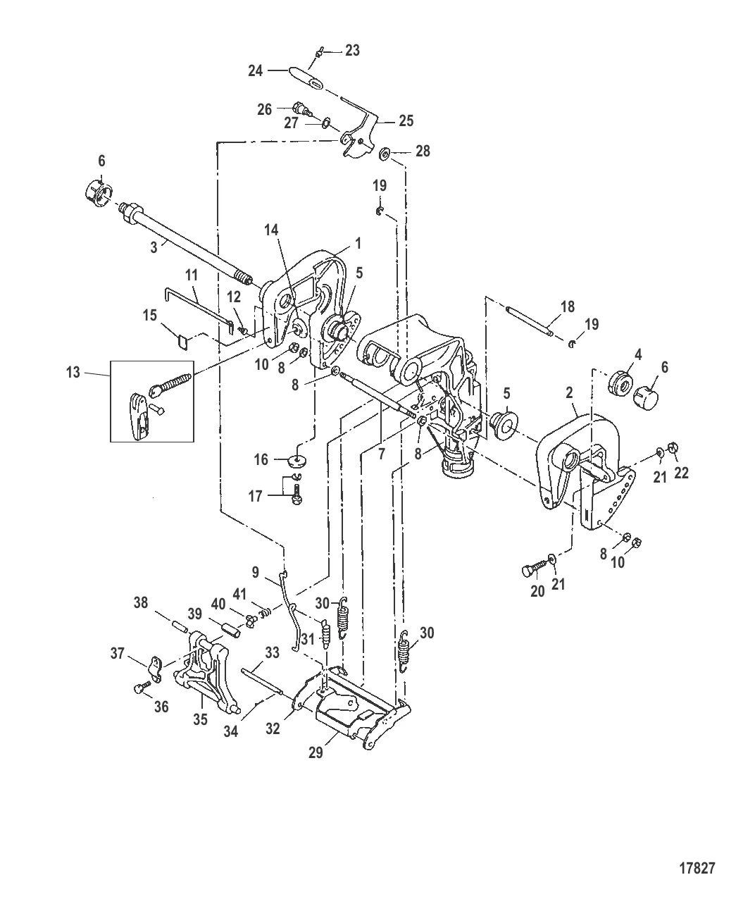 Кронштейн фиксатора