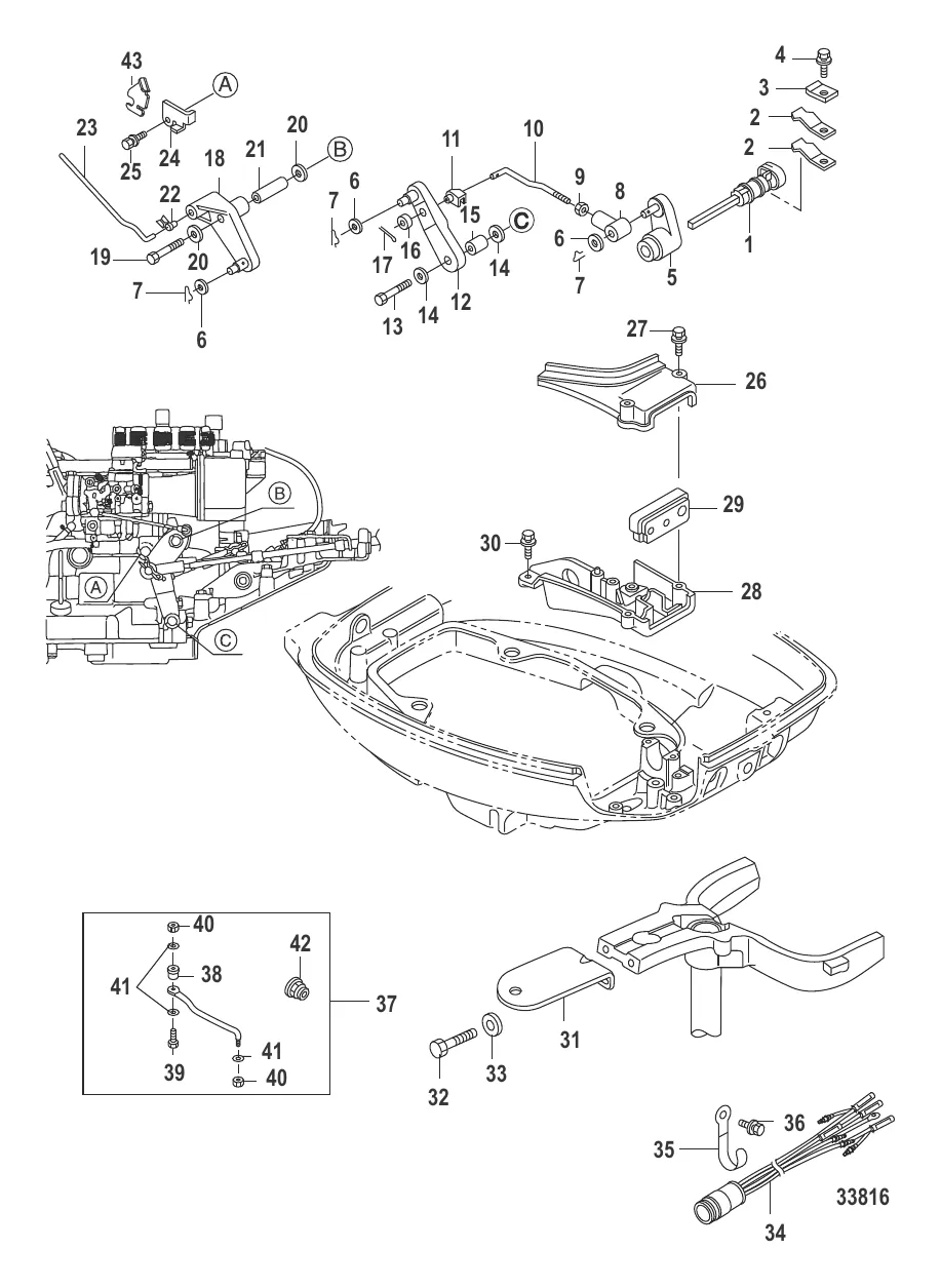 Переключение передач Электрич.