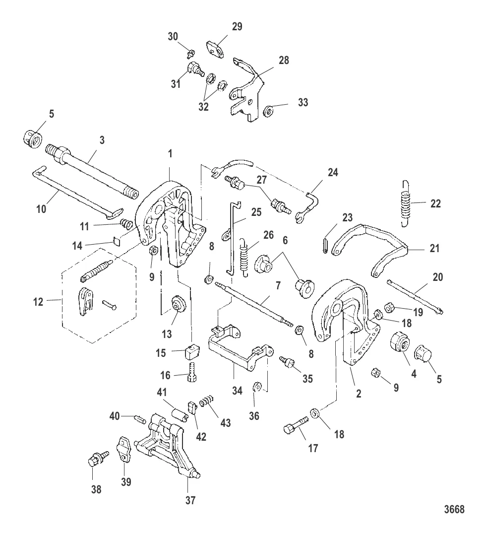 Кронштейны фиксатора