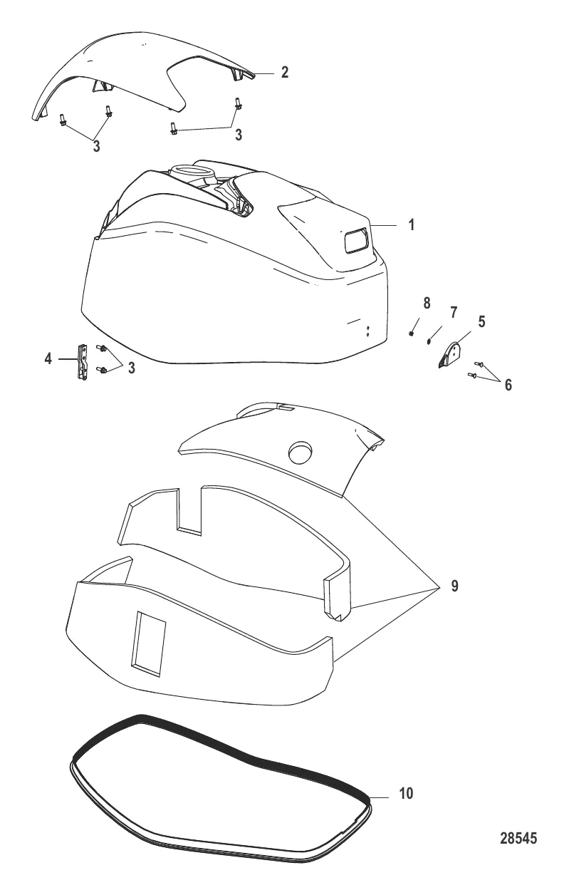 Верхний кожух