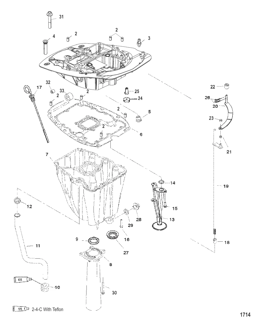 Пластина выхлопа