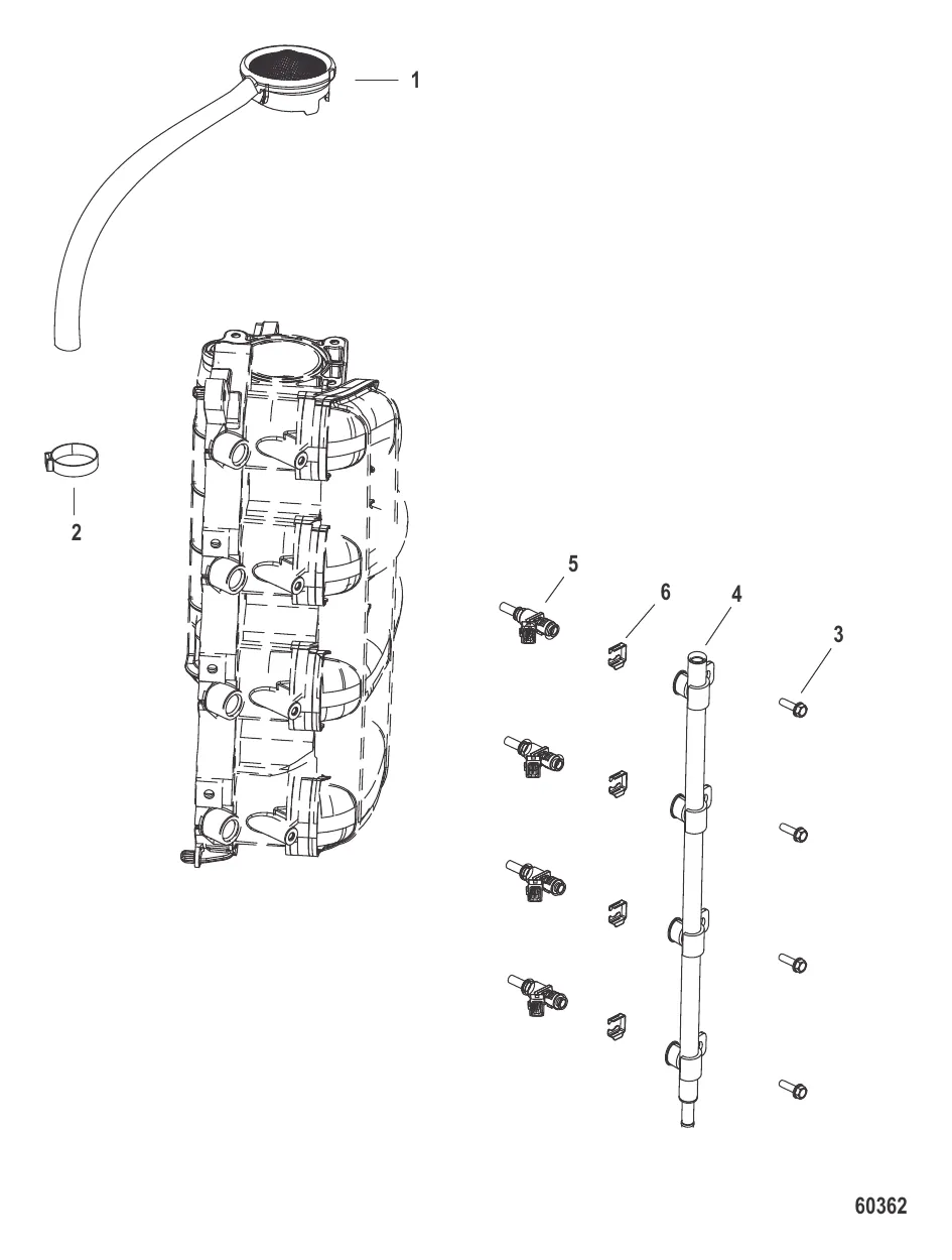 Встроенный блок воздуха/топлива