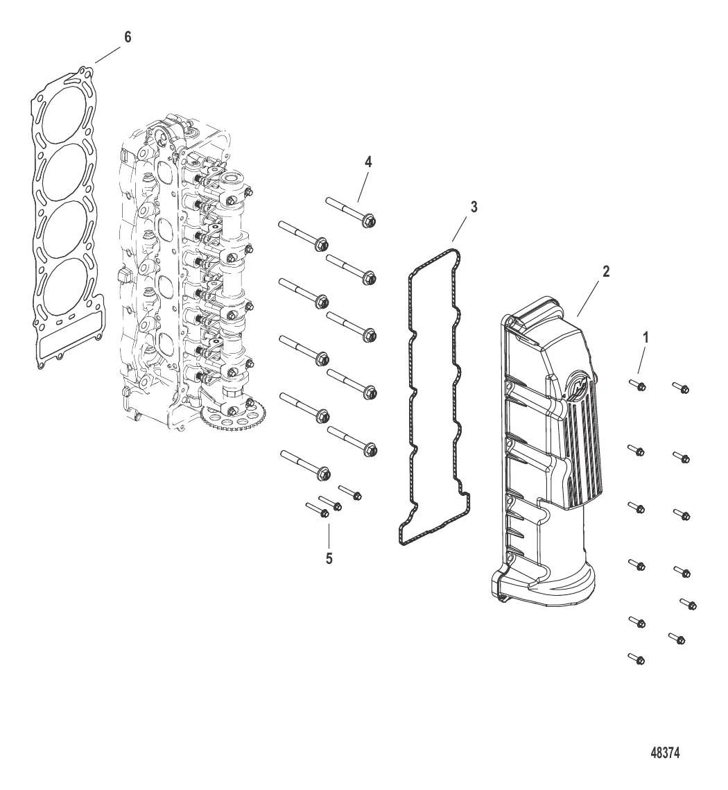 Головка цилиндра и крышка распределительного вала