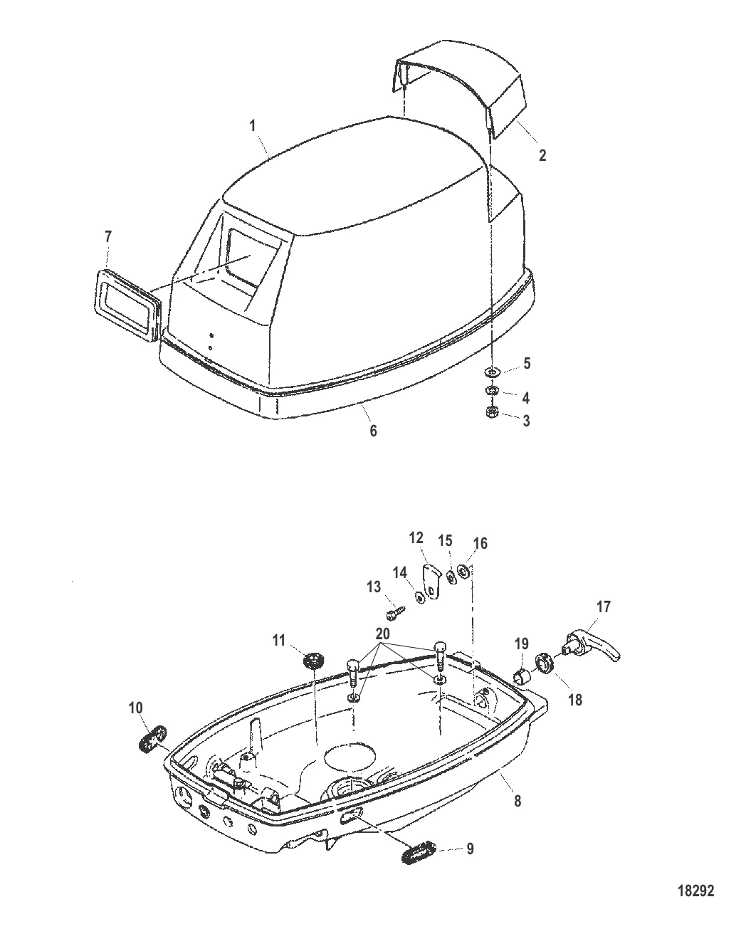 Обтекатель 0N159949 и ниже