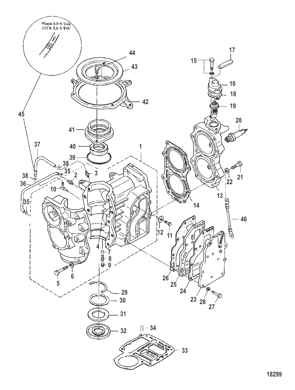 Блок цилиндра