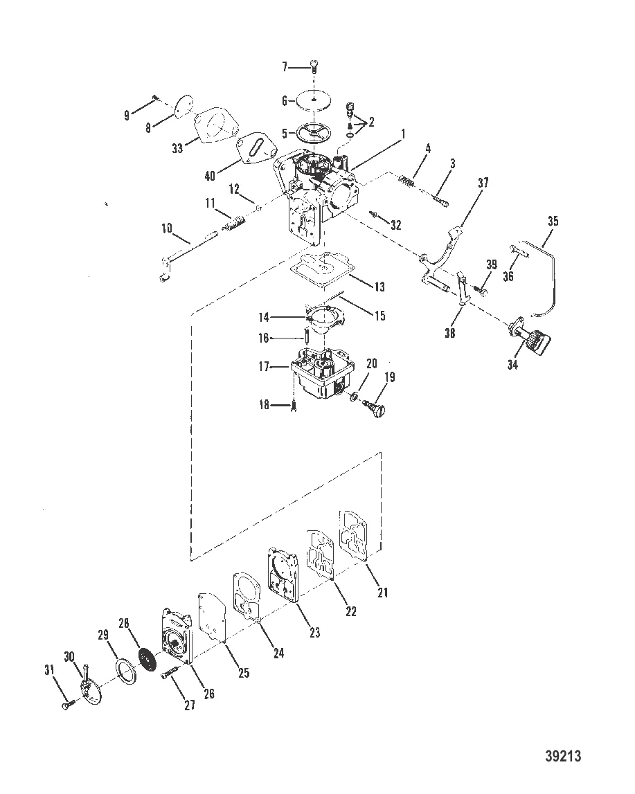 КАРБЮРАТОР В СБОРЕ