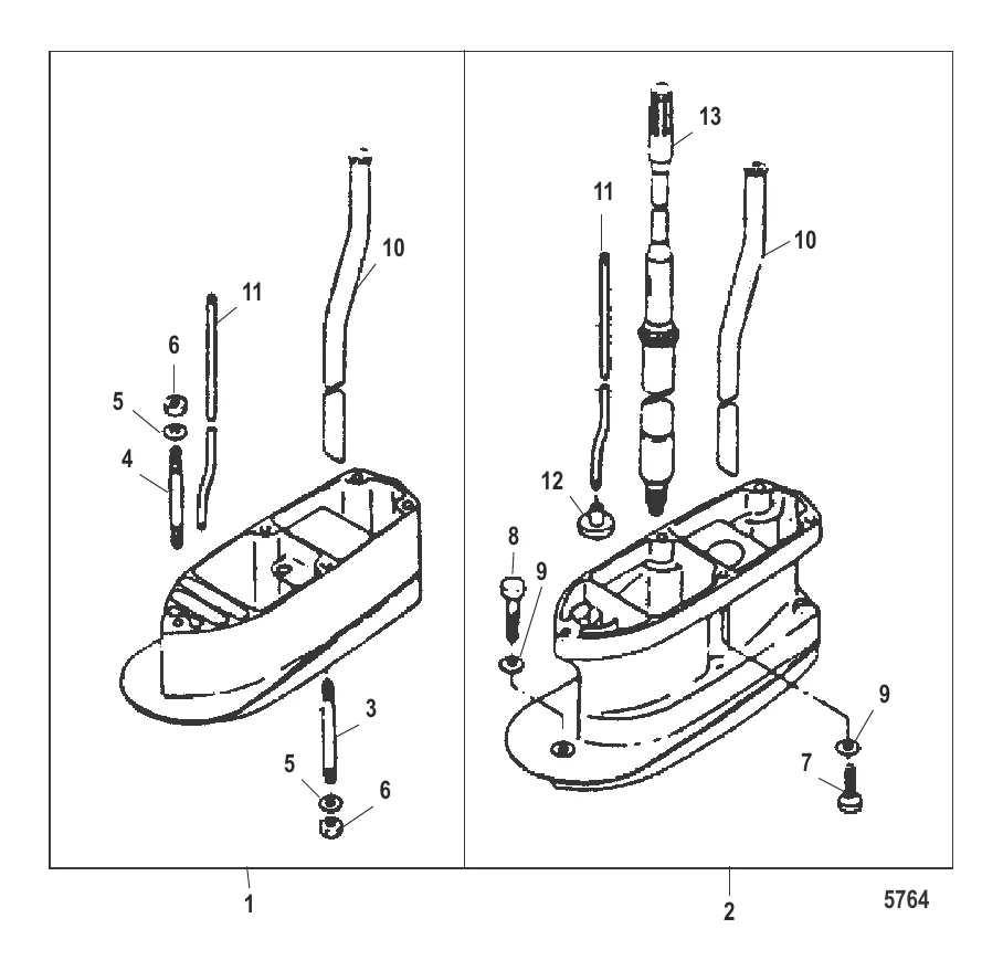 Комплекты удлинителей корпуса ведущего вала