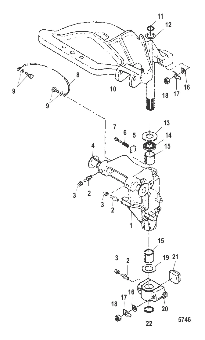 Шарнирный кронштейн