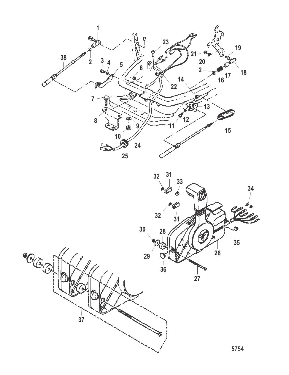 Комплект крепления ДУ
