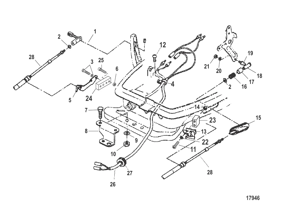 Комплект крепления ДУ