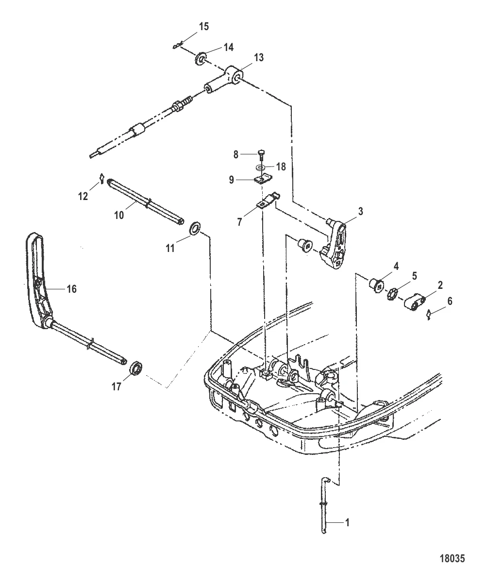 Компоненты механизма переключения передач