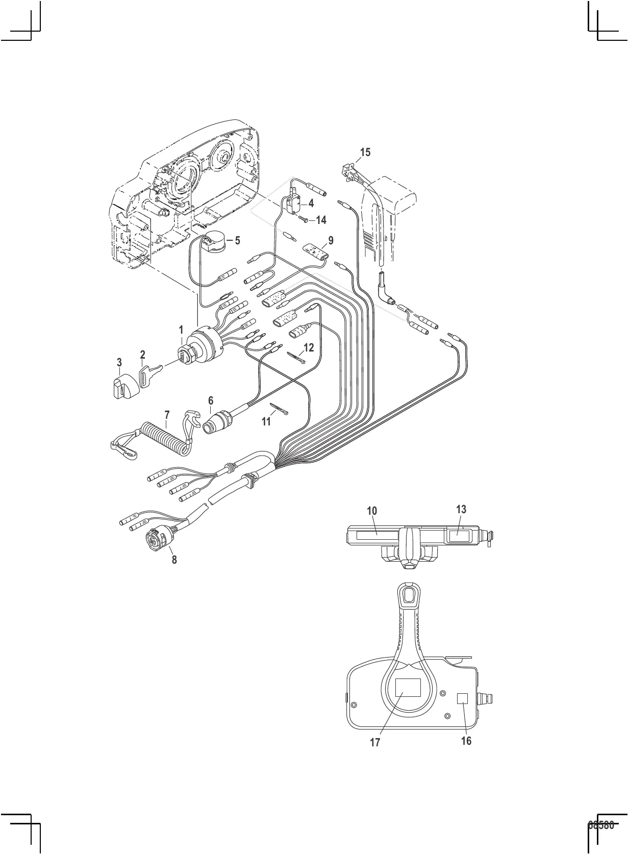 Remote Control Components 8M0151825 - 0N302510 and Up