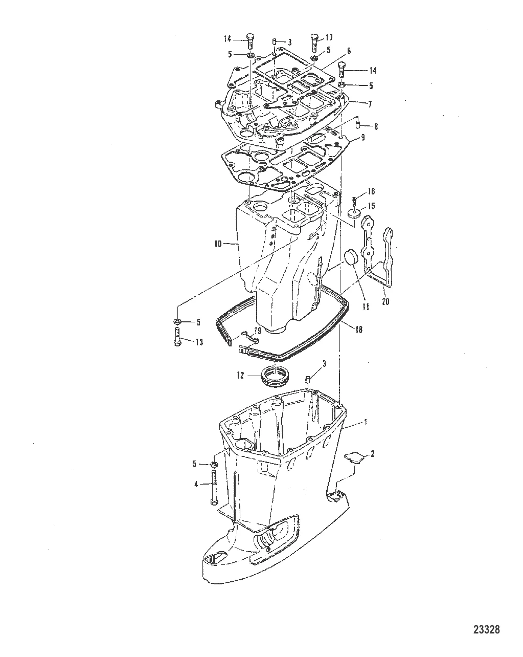 КОРПУС ВЕДУЩЕГО ВАЛА