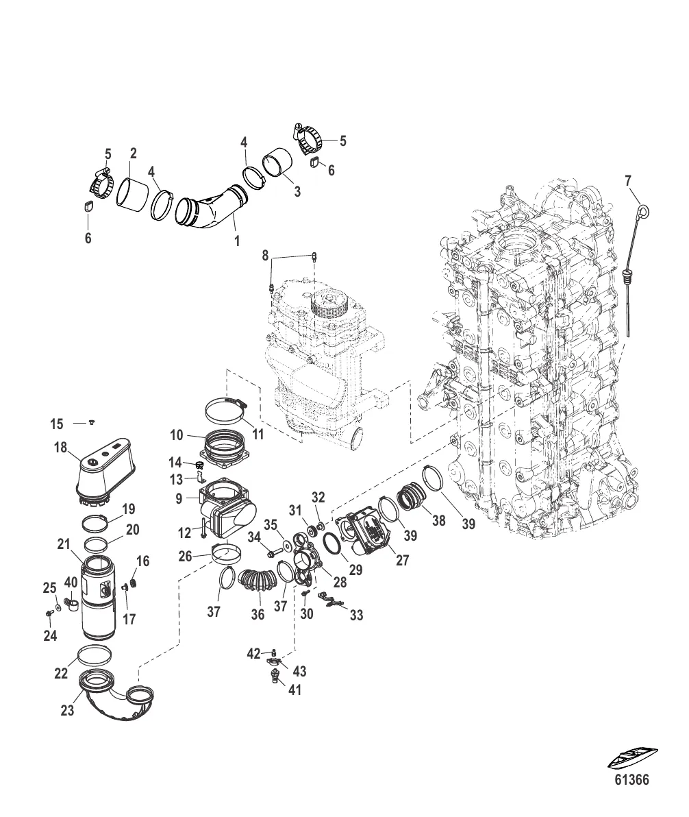 Компоненты системы впуска