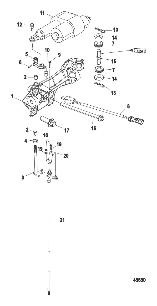 Компоненты верхней передачи