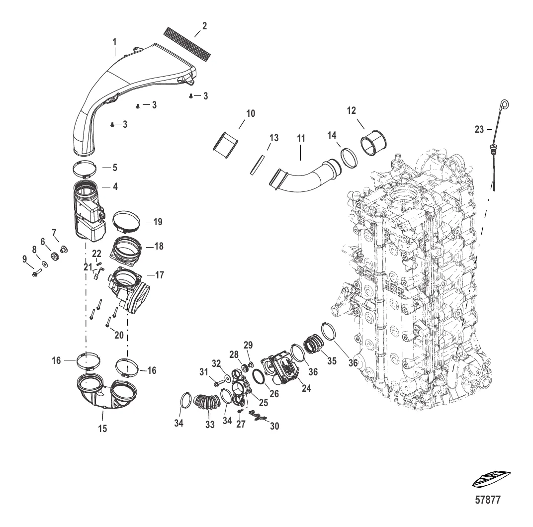 Компоненты системы впуска