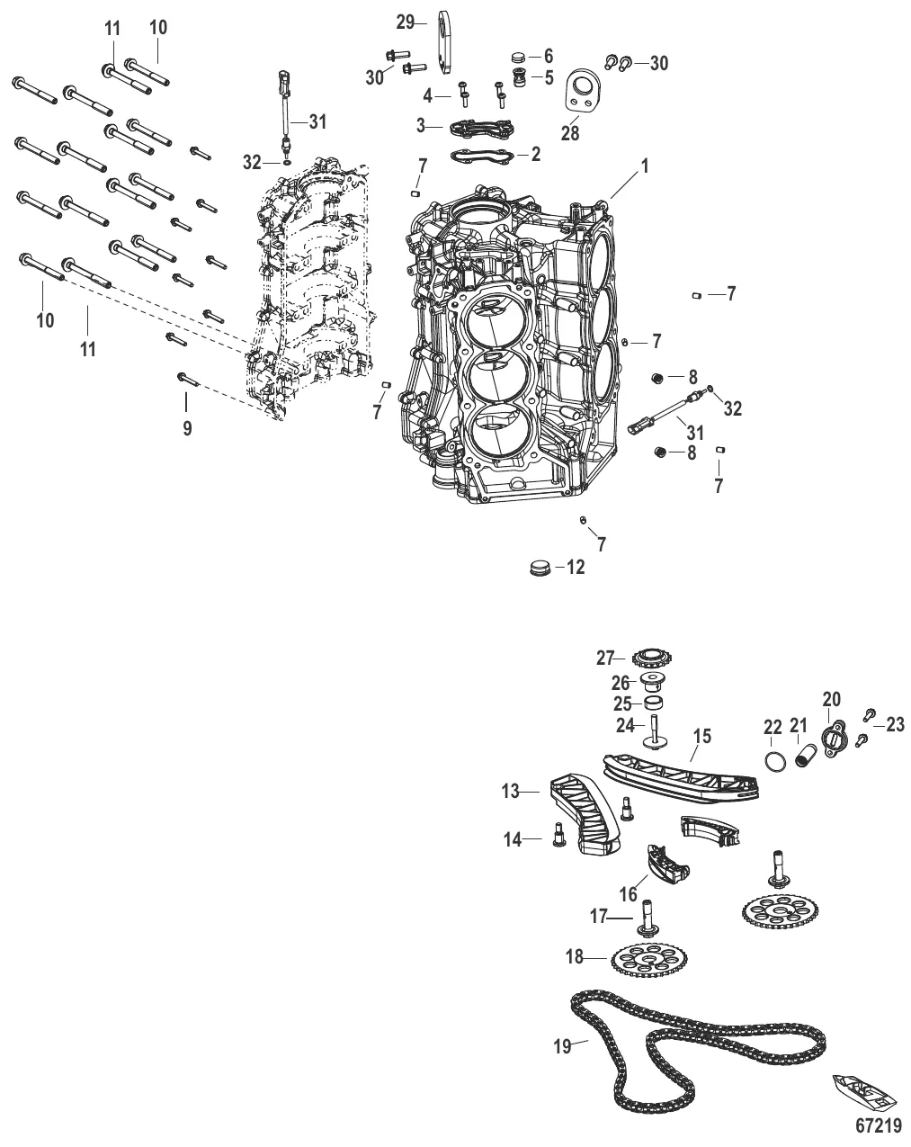 Блок цилиндра