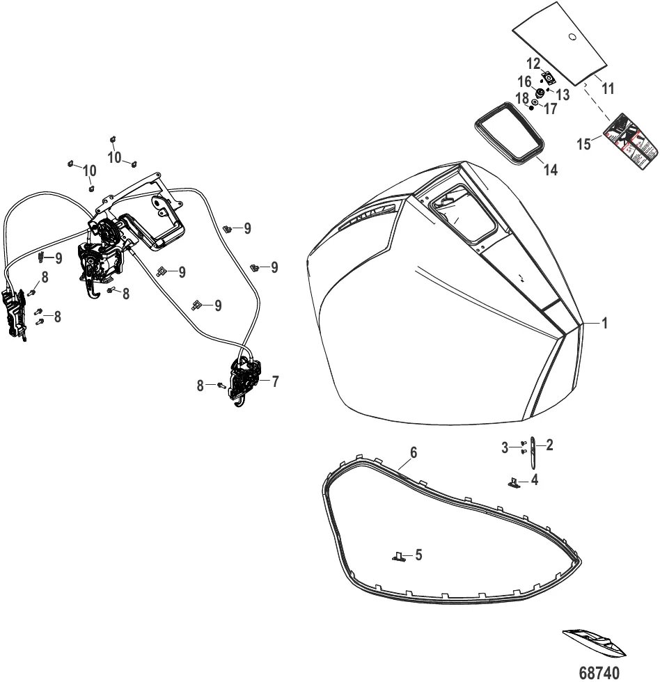 Верхний кожух