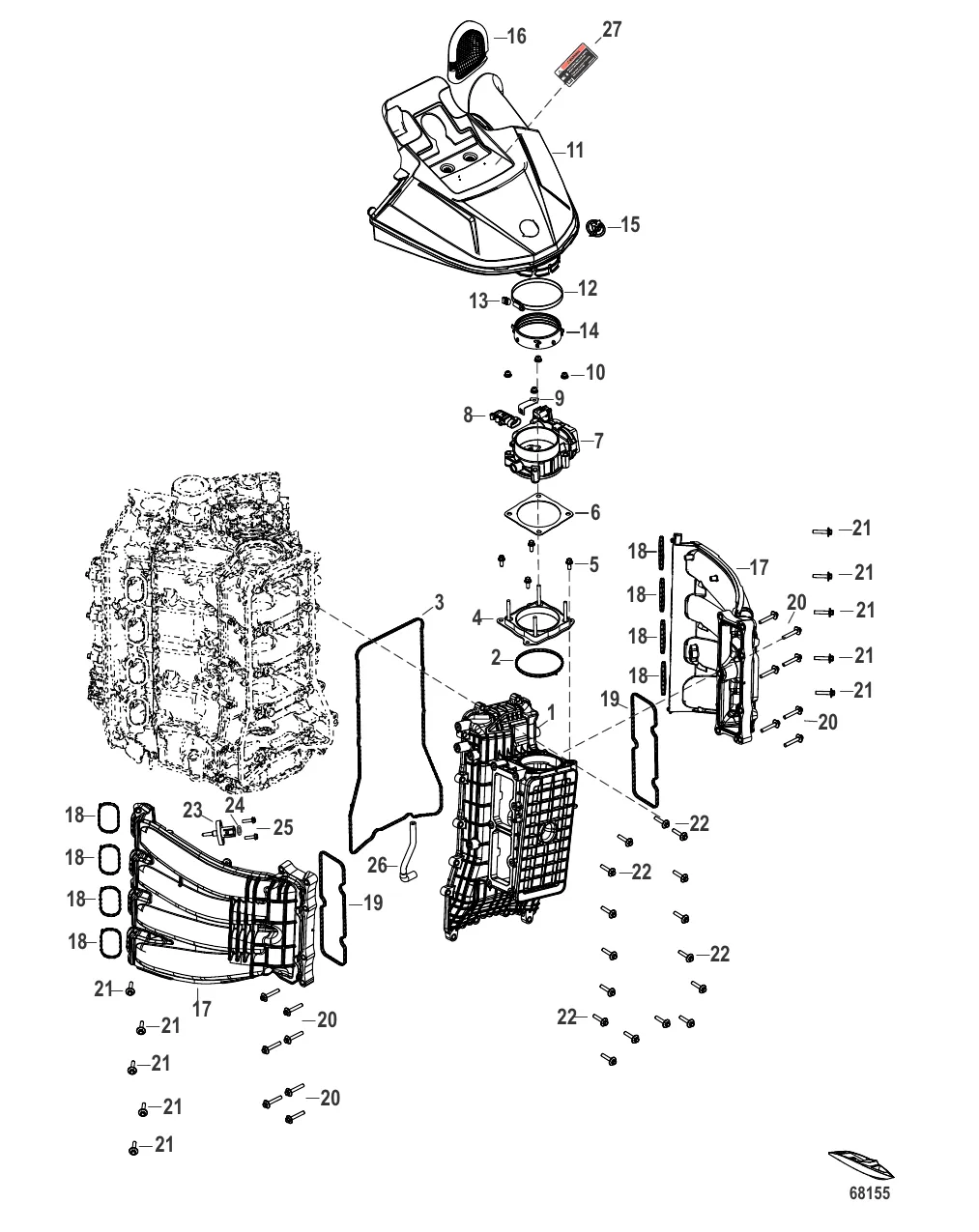 Система впуска 300R для тяжелых условий – конструкция II