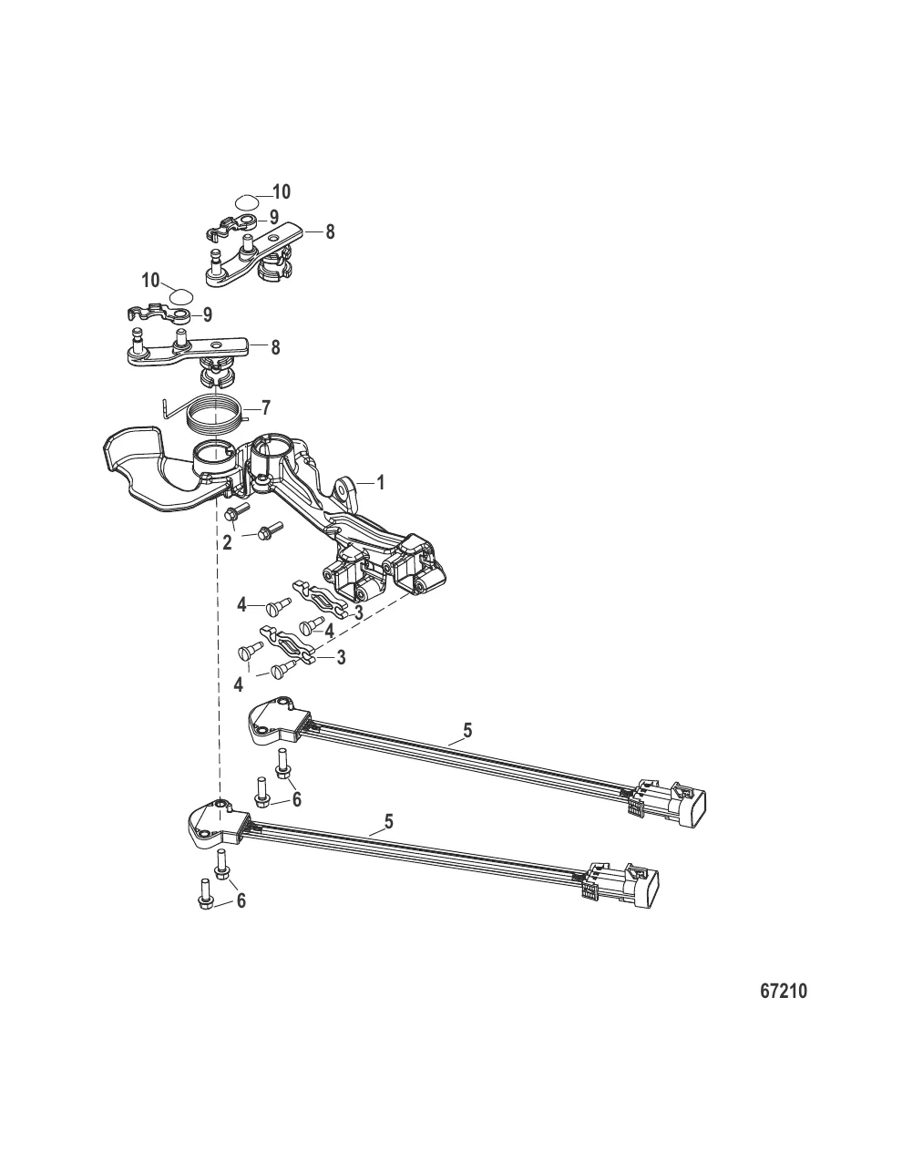 Система переключения передач Механический