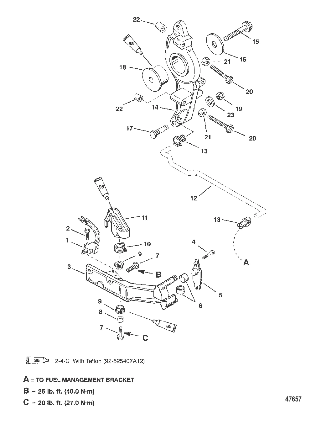 КРОНШТЕЙН ЯКОРЯ/ТЯГА ГАЗА