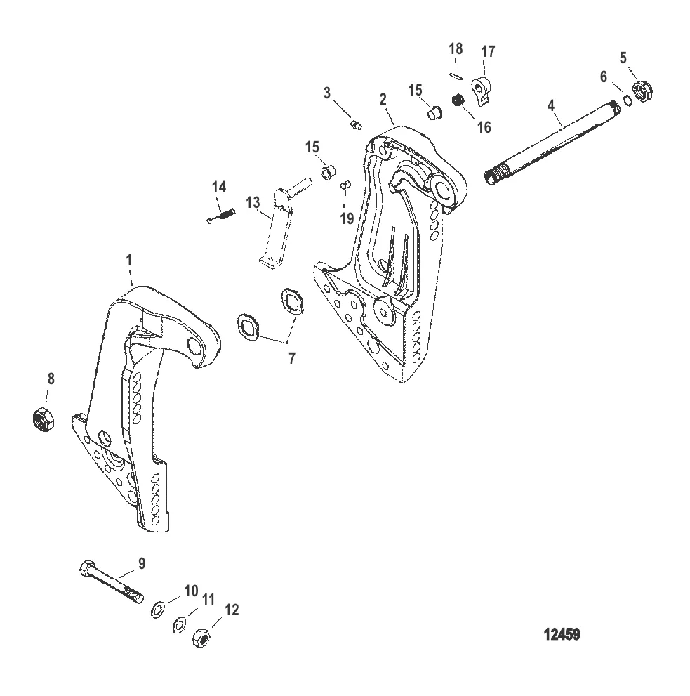 Транцевые кронштейны