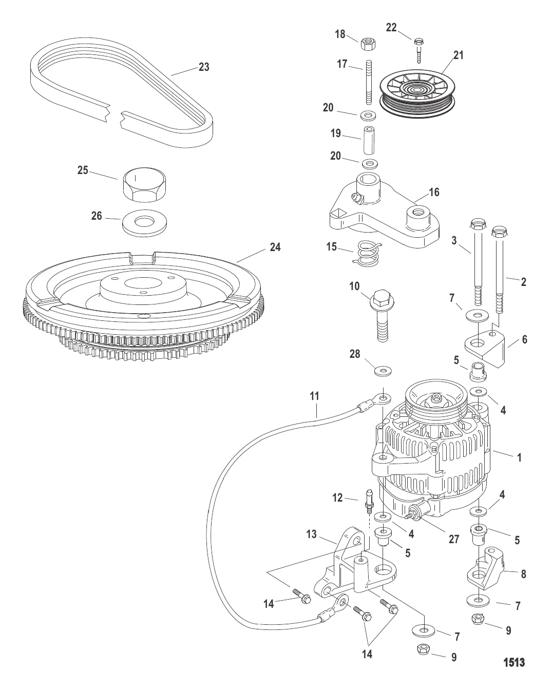 МАХОВИК/ГЕНЕРАТОР