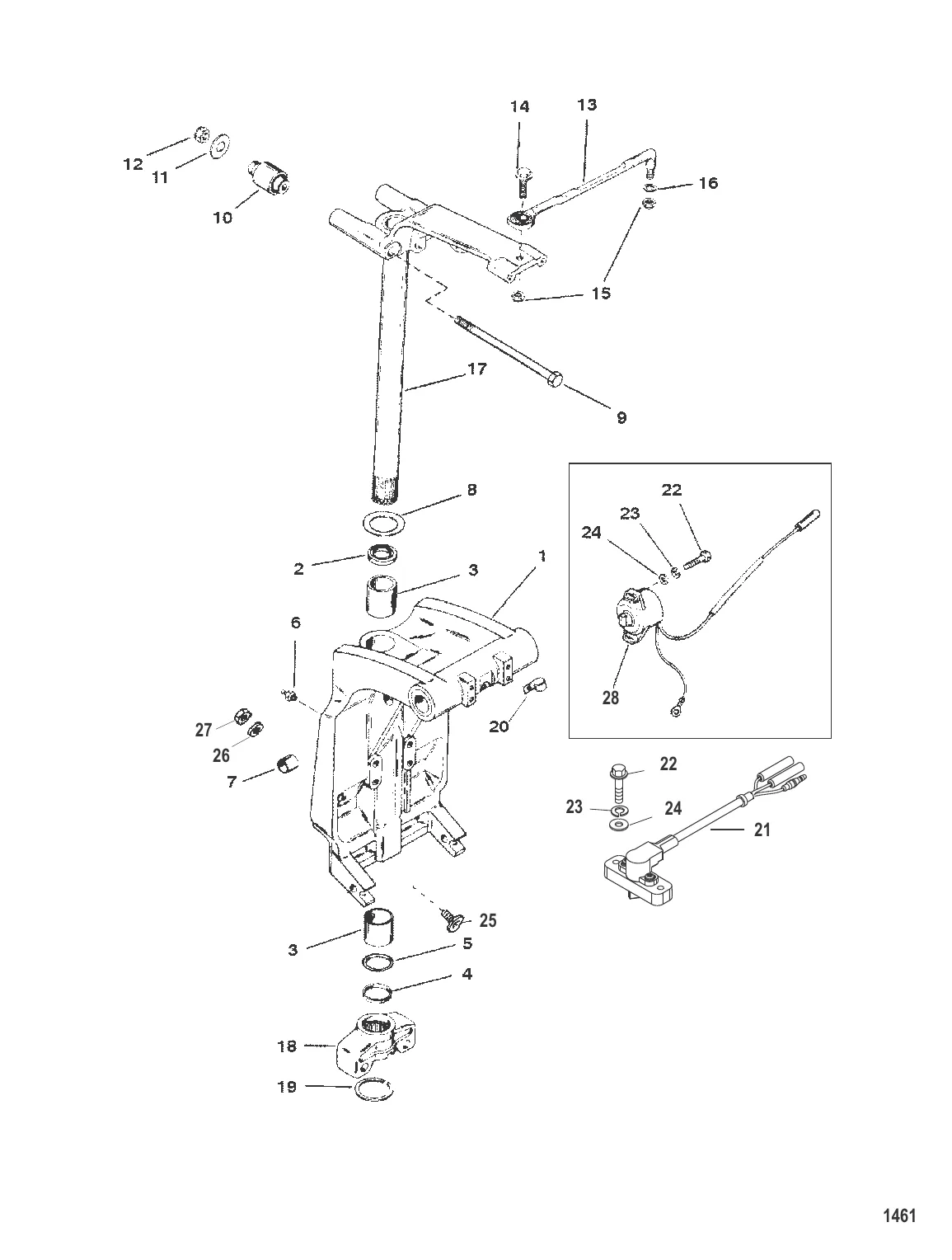 ПОВОРОТНЫЙ КРОНШТЕЙН (ДЛИННЫЙ)