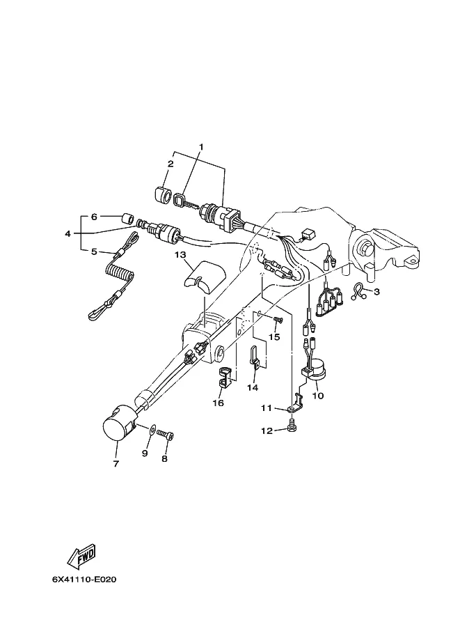 Основная электрическая рукоятка